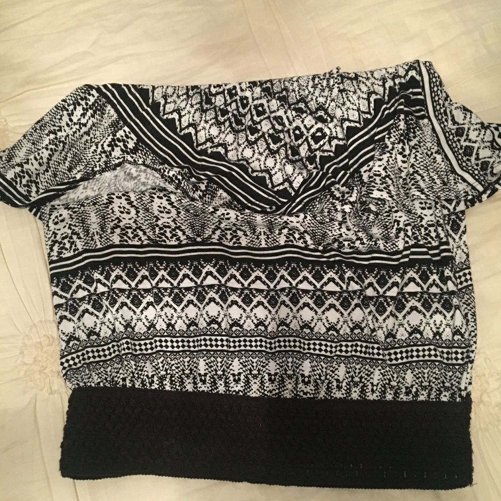 LIKE NEW Flouncy Tube Top